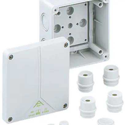 Boîte dérivation AP Abox 060 vide, 110×110×67mm 