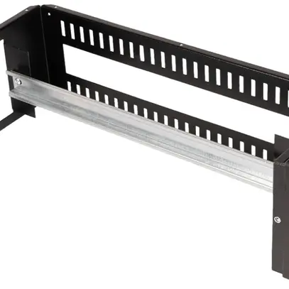 Inserto 19“ con guida di supporto ROLINE 485×130×150mm nero barra di montaggio 