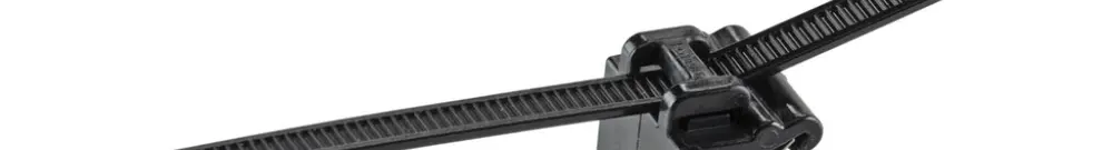 Clip di bordo PAN c.fascetta PLT2S-300 fissaggio laterale 3…6mm parallelo 