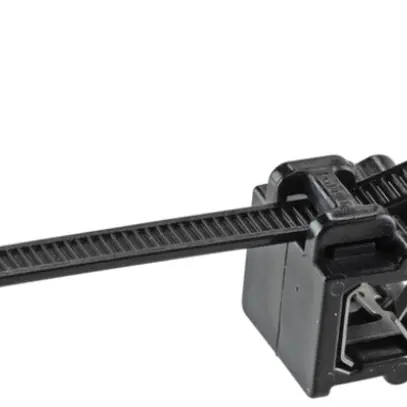 Clip di bordo PAN c.fascetta PLT2S-300 fissaggio laterale 3…6mm parallelo 