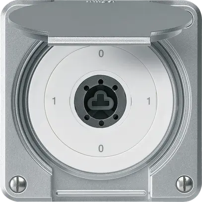 Interruttore a chiave INC robusto IP55 copertura senza cilindro S0/3P all combi 