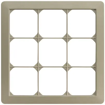 Cadre de recouvrement ENC kallysto.trend 3×3 savanna 214×214mm 