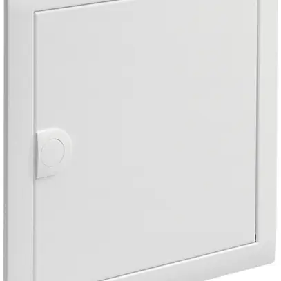 Cornice con porta Hager volta 1-fila 348×356×9mm IP30 bianco puro 