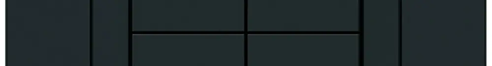 Poussoir KNX ENC Hager BA kallysto.pro C quadruple 94×94mm noir 