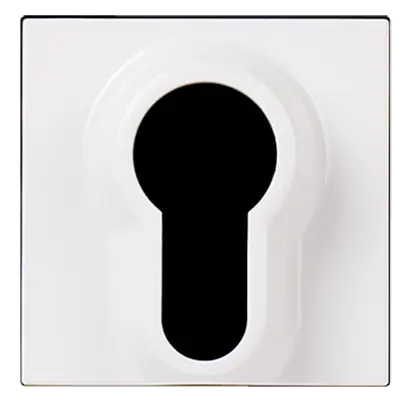 Contatto rotativo INS MOS A+R ss/EUR bianco 2 moduli I-0-II 