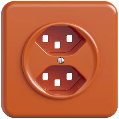 Kit frontal ENC STANDARDdue 2×T23, 90×90mm, orange 