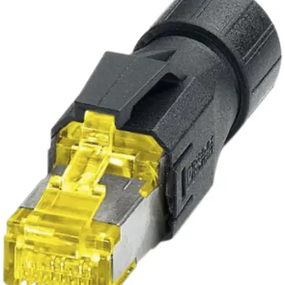 Fiche terrain Phoenix Contact RJ45 VS QUICKON 8L CAT6A noir 