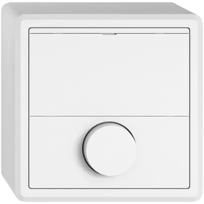 Contact à poussoir de sonnerie AP EDIZIO.liv SNAPFIX® 6A 250V bc 
