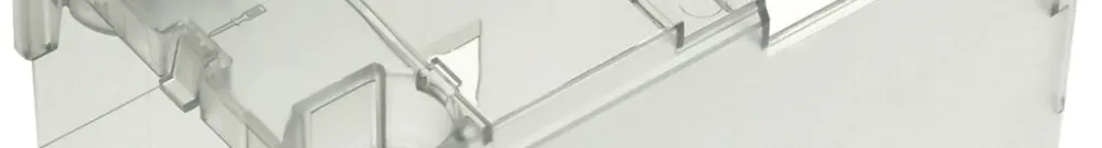 Pièce de recouvrement d'espace de raccordement Hager p. weber.vertigroup DIN1…3 