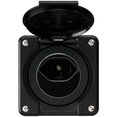 Prise ENC robusto type 23 noir pour combinaison 