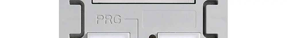 Poussoir RTH KNX EDIZIOdue elegance BSE RGB 2-fois 