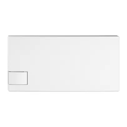 Poussoir 1/2 EDIZIO.liv SNAPFIX® p.KNX&UNI s.LED comm.à 1 touche bc 