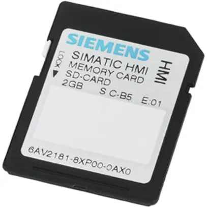 Carte mémoire Siemens für SIMATIC HMI carte SD flash-EPROM 2GB 