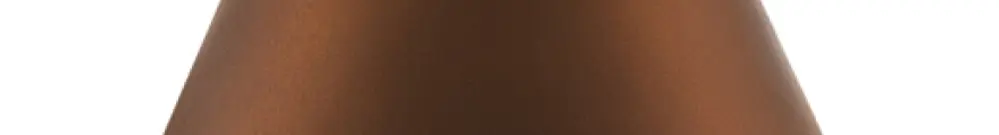Abat-jour SLV LALU CONE acier Ø152×170mm bronze à teinte unie 