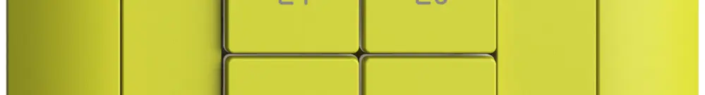 Comando per pulsante scena INC 4 scene/4T Edue Wiser lemon 