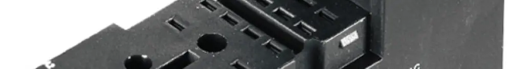 Socle pour relais WM SCM 2CO DIN35 raccordement à vis 8 77×27×61.5mm 