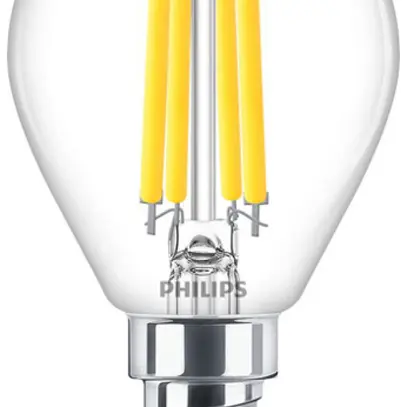 Lampe LED Philips MAS VLE E14 3.4W 470lm 927 VAR Ø45×80mm P45 clair 