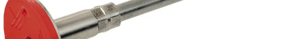 Pezzo di raccordo Flury FE 27 singolo, acciaio inossidabile A4, L=180mm 