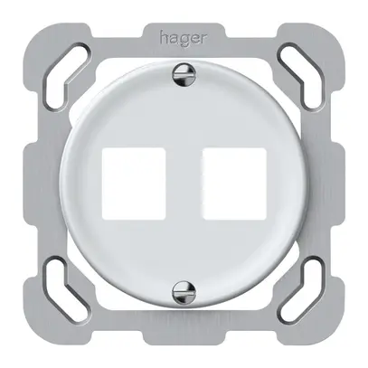 Kit di montaggio INC origin diritto 2×HMS 77×77mm bianco 