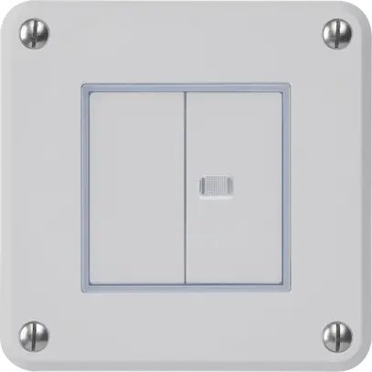 Interrupteur ENC robusto IP55 schema 3+3 1×lumineux gris pour combinaison 