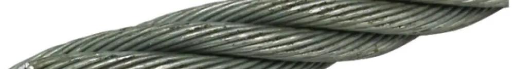 Corde acier flexible Elvatec/DEHN 11.5mm (19×2.3mm) rouleau 20m zinc galvanisé 