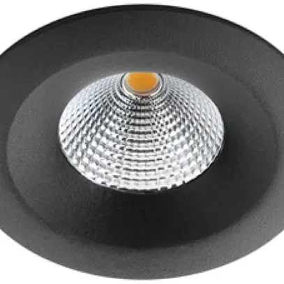 LED-Downlight SG UniLED IsoSafe 7W 630lm 930 IP20/IP65 42° DIM Ø94mm schwarz 