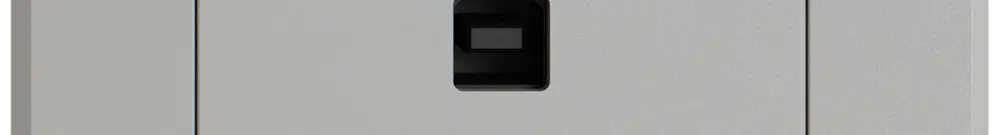 Interface de données USB KNX ENC EDIZIO.liv SNAPFIX® prise USB type B grc 