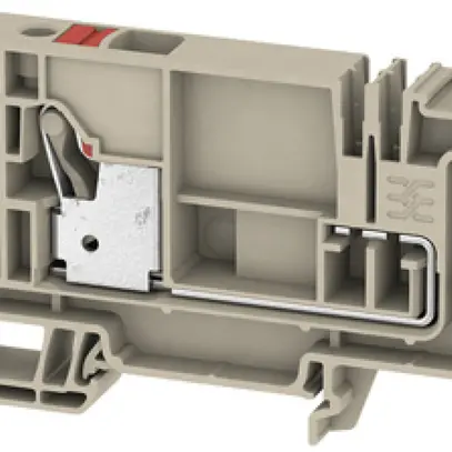 Morsetto di alimentazione WM AAP21 10 LO RD PUSH IN 10mm² be/ro 