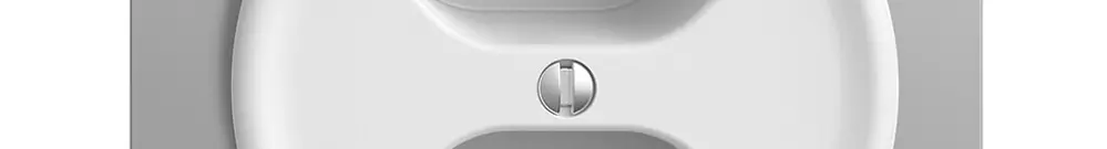 Presa INC STANDARDdue 2×T13 1×S bianco 