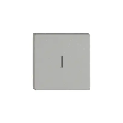 Poussoir 1/4 EDIZIO.liv Wiser avec SNAPFIX® avec symbole l (encl.) grc 