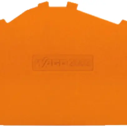 Parete d'estremità/intermedia WAGO TOPJOB S 0.8mm arancione 