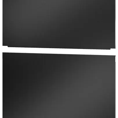 Panneau latéral Easy Rack 42UH profondeur 1000mm divisé noir 2 pièces 