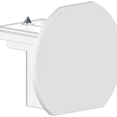 Cappa terminale Sylvania Lytespan ROUND 46×40mm materiale sintetico bianco 