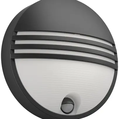 Applique LED Yarrow PIR 6W 2700K 600lm IP44 noir 
