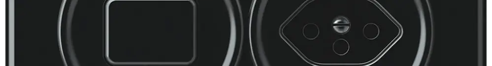 Combinazione INC origin sch 3/1L + 1×T13 148×88mm nero 
