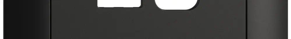 UP-Montageset Feller EDIZIOdue für Steckdose USB 18W Typ A + Typ C schwarz 