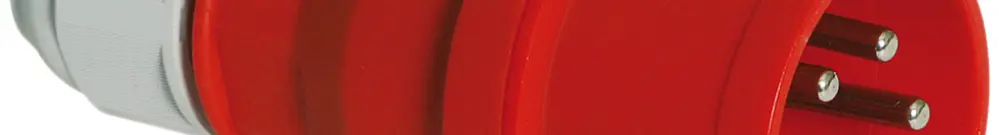 Spina mobile CEE Bals 5P 32A 400V 6h rosso IP44 nich.Quick C. 