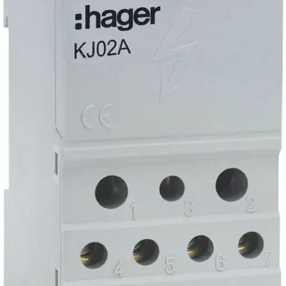 Bloc répartiteur Hager 250A 1L 1×25…95mm² 2×2.5…25mm² + 5×1.5…16mm² + 4×10mm² 
