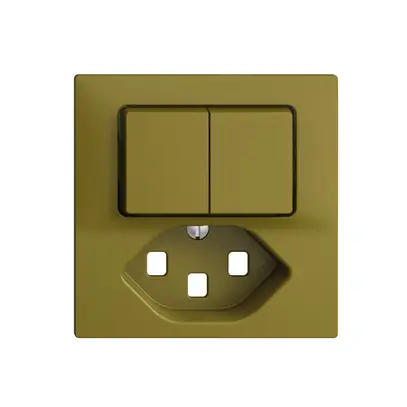 Kit frontal EDIZIOdue olive 60×60mm T23 