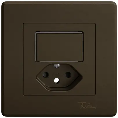 Kit di montaggio INC EDIZIO.liv SNAPFIX® combi.T13 1 tasto lent.lat.shutter ma 