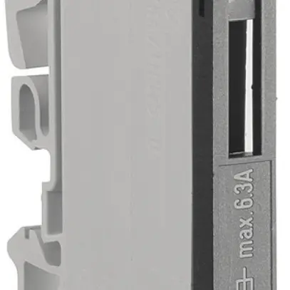 Borne fusible Hager 4mm², pour 5×30mm, à vis 