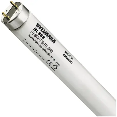 Lampada fluorescente F T8 G13 58W 840 BL368, prot.antischeggia 