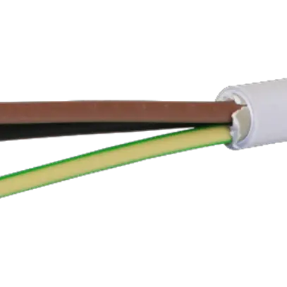 Câble TT 3×1.5mm² 2LPE gris Eca Une longueur