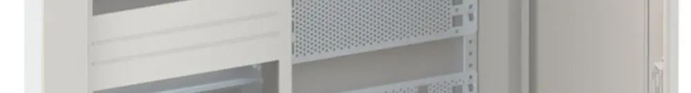 Distributeur ENC ABB ComfortLine 6 rangées 72UM a.porte ventilée 615×1014×125mm 