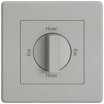 UP-Montageset EDIZIO.liv SNAPFIX® f.Drehschalter m.Griff Été-Hiver-Été-Hiver hgu 