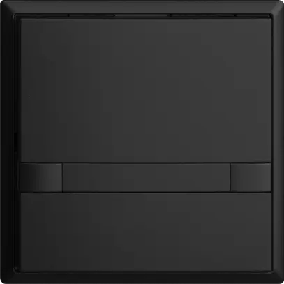 KNX-Taster RGB EDUE, 250mW, o.LED, m.Papiereinlage, 1×Taste, 2×Tastenb., sz 