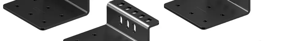 Angolo di montaggio Rittal VX 5302.160 per VX IT 600mm nero 4pz 