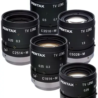 Objectif mini Siemens PENTAX C2514-M (KP) p. SIMATIC MV440, 25mm 1:1.4 L=38.9mm 