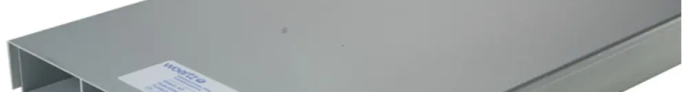 Canal de sol noyé 30×200mm zingué L=2m 