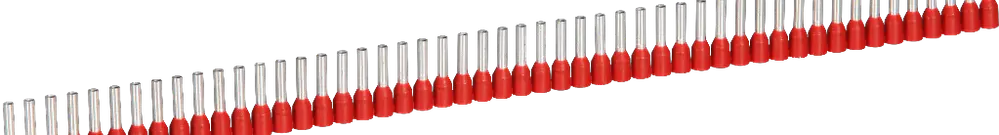 Embout de câble Weidmüller H isolée 1.5mm² 8mm rouge relié Weidmüller 
